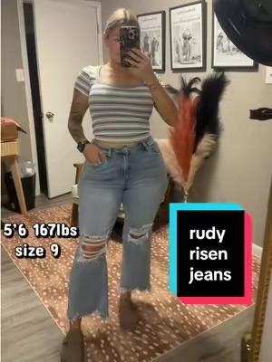 these jeans are literally my favorite! #rudyrisenjeans #rudyrisen 