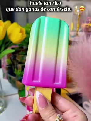 Perfume de mujer con aroma dulce, femenino y delicioso. Su diseño en forma de paleta lo hace imposible de ignorar. 🍦✨ #RioSweetCrush #PinkJasmine #PerfumeDePaleta #TikTokShopFallDealsForYou #TikTokShopBlackFriday 