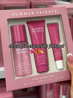 gifts for the girls >>> #summerfridays #stockingstufferideas #selfcaregift #pink #falldealsforyou summer Fridays body essentials set pink guava 
