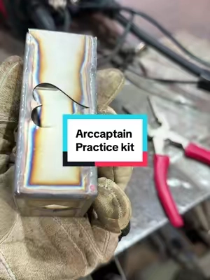 Really cool one to practice your tig welding. #arccaptain #tigweldingstainlesssteel #weldinglife 