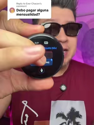 Replying to @Ever Chacon AI Translator Badge 🤖🌎 Traductor inteligente con IA para entender inglés y responder en español. Traducción de voz en ambos idiomas, diseño magnético y manos libres, sin mantener la aplicación abierta.