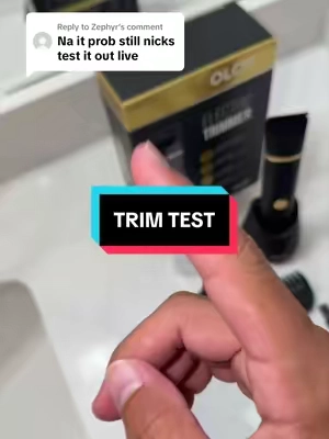 Replying to @Zephyr TRIM WITH EASE ANYWHERE ON UR BODY!! #cutproof #bodyhair #electrictrimmer #olov #olovtrimmerformen 