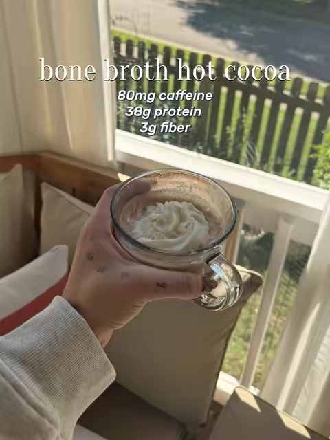 It’s here 👀☕️ Ballerina Farm just dropped their Caffeinated Bone Broth Hot Cocoa! If you’re already a fan of their hot cocoa, this is the new version with caffeine — and I was way too curious not to try it. 🤎 #tiktokshopfalldealsforyou #BallerinaFarm #HotChocolate #Protein #NewDrop