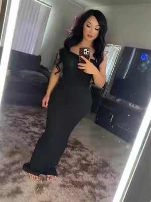 size xs ⏳✨ #pumiey #pumieydress #bodycon #maxidress #blackdress  