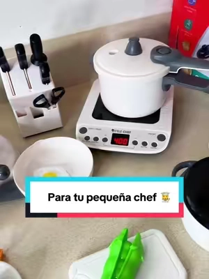 Para tu pequeña chef 👩‍🍳 #KidsFinds #Cocinita #JuguetesParaNiños  #tiktokshopfalldealsforyou #blackfriday 