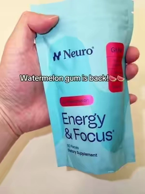 Grab this bestselling Neuro gum watermelon right now!  #TikTokShopFallDealsForYou #ShopWithConfidence #TikTokShopStockUp #fallintofun   #TikTokShopCreatorPicks   