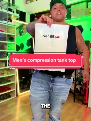 Men’s compression tank tops do an amazing job 👌 #compressionshirt #compressionvest #compressiontanktop #mensshapewear #tiktokshopfalldealsforyou 
