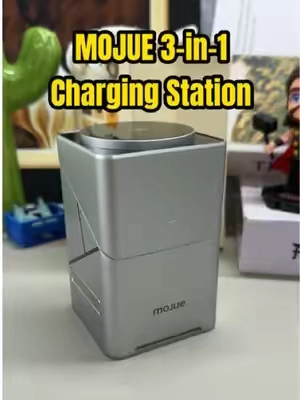 Why are we still using 3 different chargers? 👀
 #3In1Charger #WirelessChargingStation #MagSafe #BackToSchool #TikTokshopbacktoschool  