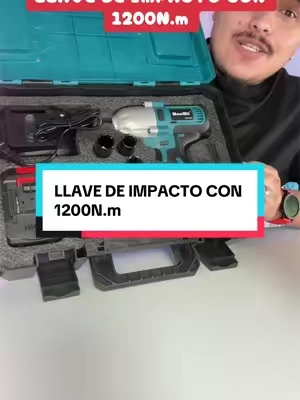Llave de impacto con 1200 N.m #Impactwrench #tools #llavedeimpacto #Seesii #tiktokshopcreatorpicks 