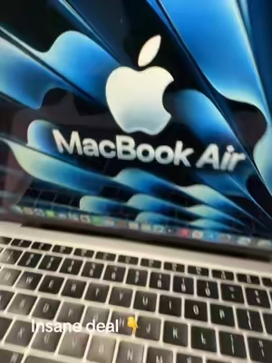 Refurbished Apple MacBook Air 2020 13.3” Bundle 💻✨ MacBook Air 2020 bundle with everything you need! Perfect for school, work, streaming, everyday use, and travel. 💻 Apple MacBook Air 2020 ⚡ 8GB RAM 💾 256GB SSD 📏 13.3” Display 🖱️ Wireless Mouse Included 🎧 Wireless Earbuds Included 🛡️ Protective Case Included 🔌 Charger Included ♻️ Professionally Refurbished A complete MacBook setup without having to buy all the extras separately. Available in Space Gray or Silver. 🛒 Buy it LIVE while the deal is available! #MacBookAir #AppleMacBook #MacBook #AppleDeals #TikTokShop 