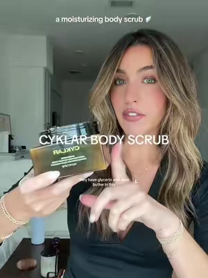 a body scrub that doesn't leave my skin feeling dry @CYKLAR #cyklar 
