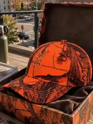 Embroidered Camo Baseball Cap #camo #baseballcap #fyp 