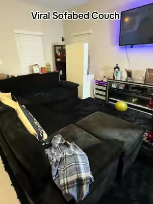 The couch that everyone needs❗️It’s sits up to 7 people, comes with an ottoman, and it has storage space 😏. Don’t let this couch sell out again before you can grab one 😮‍💨 #naturallyb  #couch  #couches  #weture  #TikTokShopFallDealsForYou 