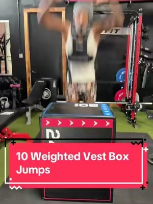 10 box jumps. 30-inch box. 10 extra pounds. 🚀💪🏾 Put on my MERACH weighted vest and made every rep a little heavier! That extra resistance had me working for every takeoff—and staying focused on every landing. When this vest comes off, I’m gonna feel like I’m FLYING! 😂🦅 Adjustable from 4–10 pounds, so you can build up the challenge at your own pace. Train with intention. Move with power. Stay 100 Proof. 🔥 #MERACH #WeightedVest #BoxJumps #100ProofFlowFitness #GenXFitness