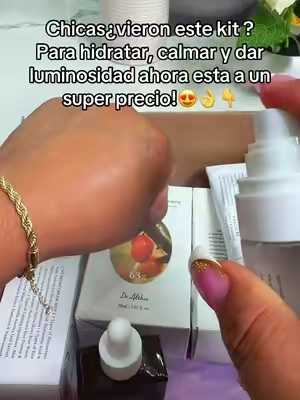 Set coreano de tres pasos de Dr.Althea para piel con imperfecciones y tono disparejo: sérum de vitamina C con 63% de agua de espino amarillo, crema 345 Relief con niacinamida y ceramida, y bruma cremosa con arroz y centella. Ayuda a hidratar, calmar y dar luminosidad a la piel. Envío incluido. #TikTokCreatorPicks #DealsForYouDays #DrAlthea345ReliefSet #RutinaPielSensible #KBeauty Costos sujetos a disponibilidad y variaciones sin previo aviso.