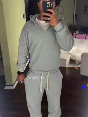 Comfy luh set  #fashion #twopieceset #mensfashion #sweatset #mensoutfit 