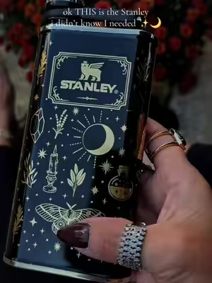 @Stanley 1913 did it big for the Halloween collection. Obsessed with the new easy fill wide mouth flask #stanley1913 #stanley1913partner #stanleyflask #flask #darkaesthetic 