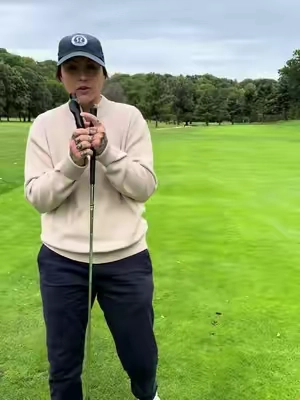 This helped my swing so much! Super simple elevated my golf game. Super helpful for a beginner or someone that struggles with grip! #golf #golfgrips #womensgolf #golfgear #golfingtips 