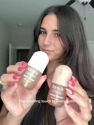 good hair, even better scents 💕 which mini are you taking everywhere with you? 🎀 #kitsch #hairperfume #minihairperfume #haircare #beautyroutine @madilynn reilly 