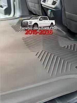Tapetes diseñados exactamente a la medida para Ford F150 del 2015 al 2026