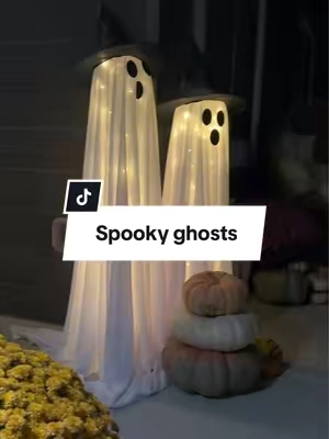 Replying to @this_is_mybeautifulchaos  The cutest little ghosts to elevate your fall porch decor! 👻🍂✨ #falldecor #halloweendecor #spookyvibes #tiktokshopfalldealsforyou #tiktokshopcreatorpicks 