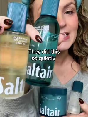 #saltair #saltairbody #saltairoceanoasis #saltairbodyoil #saltairbodywash 